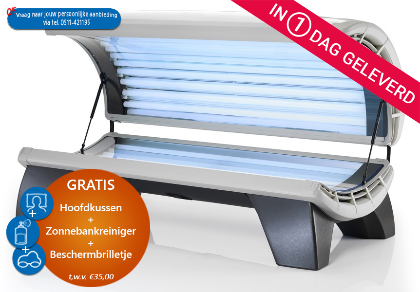 ACTIE Hapro Jade 24 Combi (Zonnetunnel voor egale bruining rondom)
