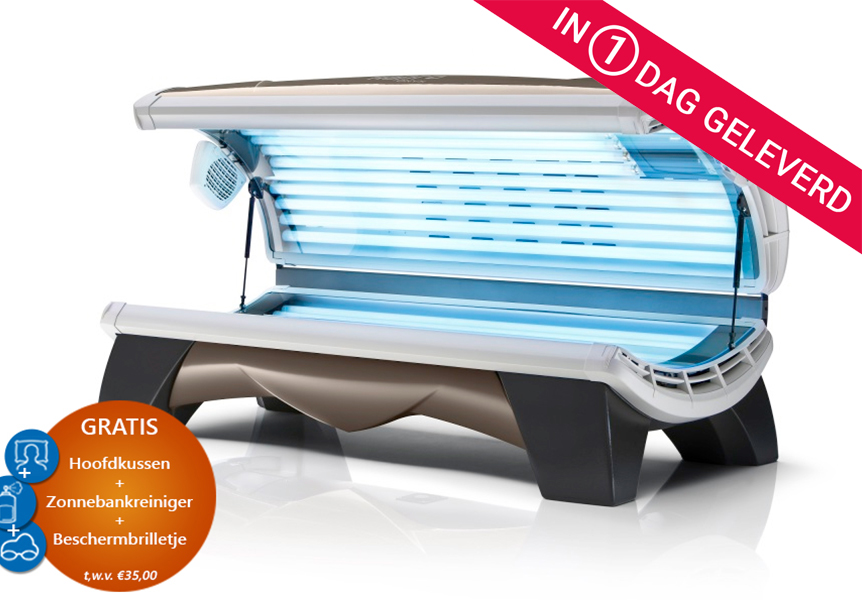 Hapro Onyx 26/1 Combi (Zonnetunnel voor egale bruining rondom incl. gezichtslampen)